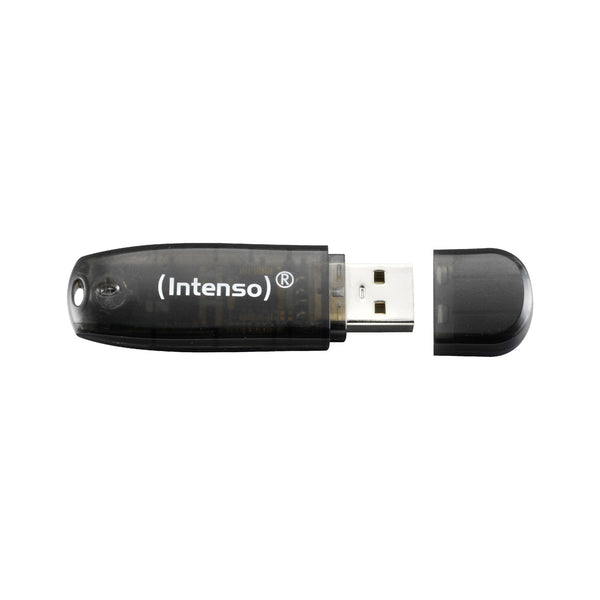 Intenso Rainbow Line USB-nøgle 16 GB USB Type-A 2.0 Sort