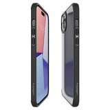 Spigen ACS06656 mobiltelefon etui 17 cm (6.7") Cover Sort, Transparent