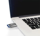 2Direct CR0007 kortlæser USB 2.0 Sort