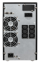 Eaton 9E 2000I UPS-enhed Dobbeltkonvertering (online) 2 kVA 1600 W 6 AC stikkontakt(er)