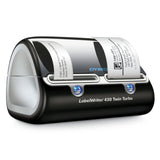 DYMO LabelWriter 450 Twin Turbo etiketprinter | Direkte termisk etiketprinter | Hurtig udskrivning af op til 71 etiketter pr. minut, etiketter, stregkoder m.m. | Tilslutning til computer | Til hjemmet og kontoret