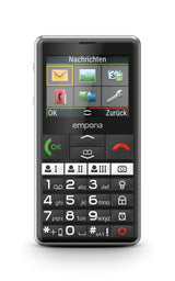 Emporia emporiaPURE-LTE 5,87 cm (2.31") 107 g Sort Senior telefon
