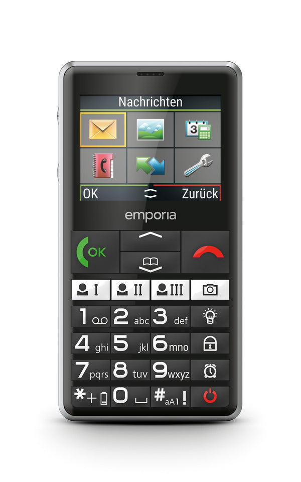 Emporia emporiaPURE-LTE 5,87 cm (2.31") 107 g Sort Senior telefon