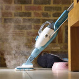 Black & Decker 9IN1 Steam-mop Dampmoppe 0,5 L 1300 W Turkis, Hvid