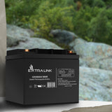 Extralink AKUMULATOR Battery ACCUMULATOR 12V 40AH - Batterie - 40.000 mAh Blybatterier (VRLA) 13,5 V 12 At
