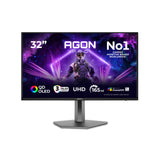 AOC AGON PRO AG326UD computerskærm 80 cm (31.5") 3840 x 2160 pixel 4K Ultra HD QD-OLED Sort