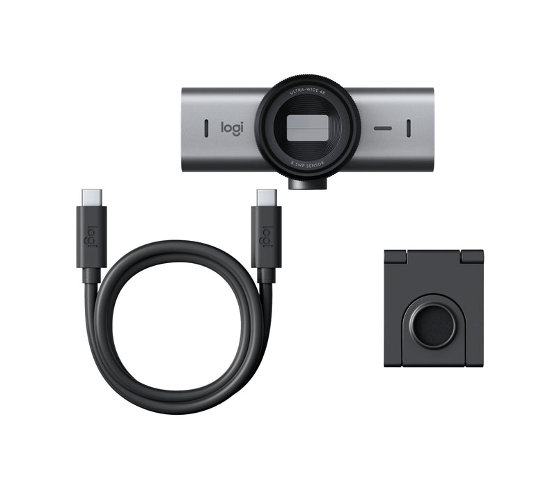 Logitech MX Brio webcam 3840 x 2160 pixel USB Grafit