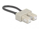 DeLOCK 86922 fiber adapter SC 1 stk Beige, Orange
