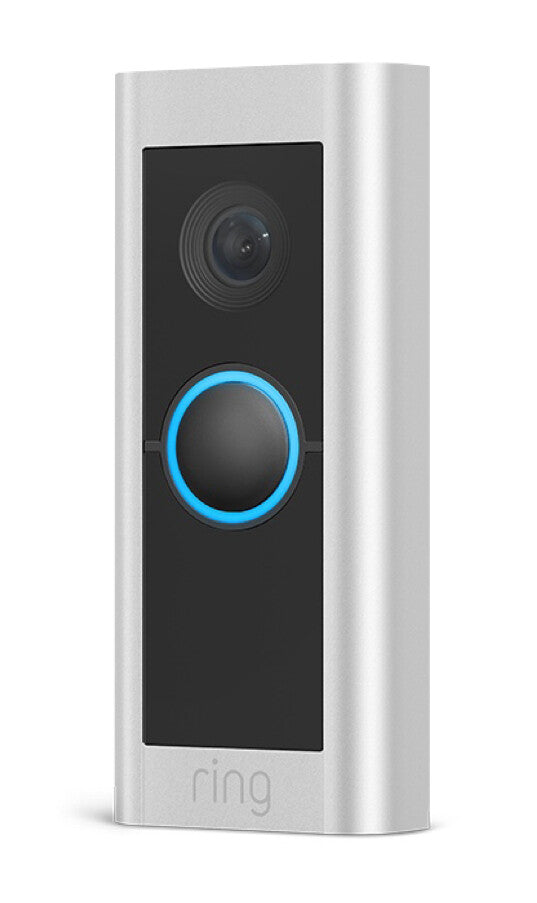 Ring Video Doorbell Pro 2 Hardwired Nikkel, Satin stål