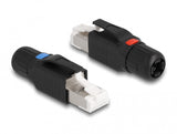 DeLOCK 86965 kabelsamler RJ45/LSA Sort