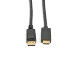 Prokord DP2HDMI2MM-3m-B DisplayPort HDMI Sort