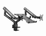 Gembird MA-DA3-02 skærmbeslag og -stativer 81,3 cm (32") Skrivebord Sort
