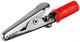 Goobay 11411 kabelsamler Alligator Clip Rød