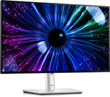 DELL UltraSharp U2424HE computerskærm 60,5 cm (23.8") 1920 x 1080 pixel Fuld HD LCD Sort, Sølv