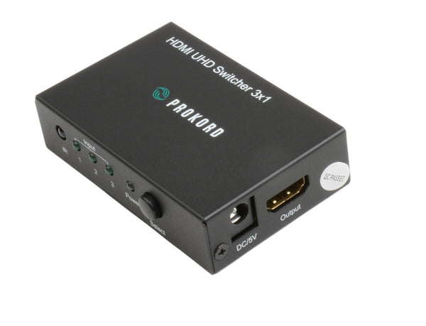 Prokord HSWUH0301 video-switch HDMI