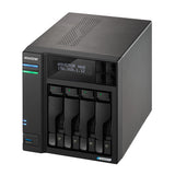 Asustor LOCKERSTOR 4 Gen2+ NAS Desktop Intel® Celeron® N5105 4 GB DDR4 ADM Sort