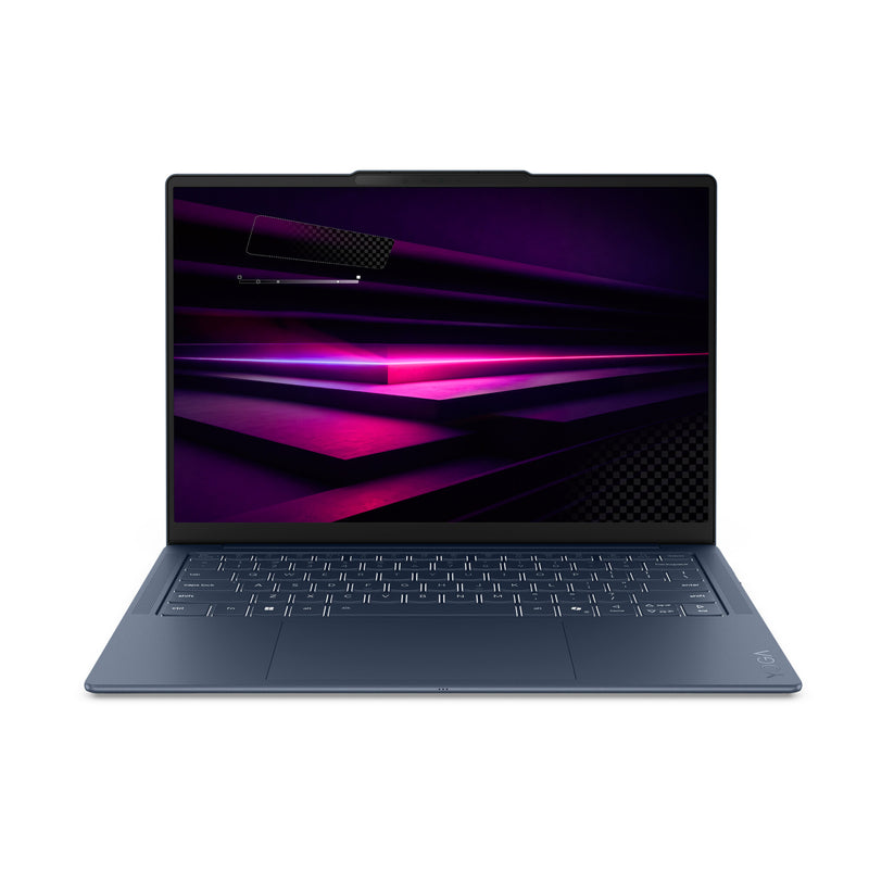 Lenovo Yoga Slim 7 14Q8Y11 Copilot+ PC Snapdragon X2E-80-100 Laptop 35,6 cm (14") 2.8K 32 GB LPDDR5x-SDRAM 1 TB SSD Wi-Fi 7 (802.11be) Windows 11 Home Blå Tysk