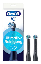 Oral-B iO Ultimate Clean 16262903 børstehoved til elektrisk tandbørste 2 stk Sort