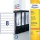 Avery L6060-25 print etiket Hvid Selvklæbende printeretiket