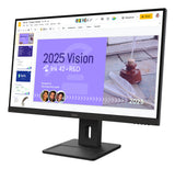 Lenovo ThinkVision E27Q-40 computerskærm 68,6 cm (27") 2560 x 1440 pixel Quad HD LCD Sort