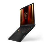 MSI Stealth 18 HX AI A2XWIG-042 Intel Core Ultra 9 275HX Laptop 45,7 cm (18") UHD+ 64 GB DDR5-SDRAM 2 TB SSD NVIDIA GeForce RTX 5080 Wi-Fi 7 (802.11be) Windows 11 Pro Sort