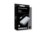 Conceptronic DONN21G dockingstation Ledningsført USB 3.2 Gen 1 (3.1 Gen 1) Type-C Grå