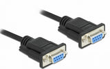 DeLOCK 87525 serielkabel Sort 10 m DB-9