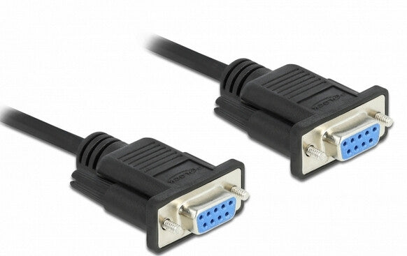DeLOCK 87525 serielkabel Sort 10 m DB-9