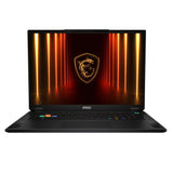 MSI Stealth 18 HX AI A2XWIG-014FR Intel Core Ultra 9 275HX Laptop 45,7 cm (18") Quad HD+ 32 GB DDR5-SDRAM 2 TB SSD NVIDIA GeForce RTX 5080 Wi-Fi 7 (802.11be) Windows 11 Pro Sort AZERTY Fransk