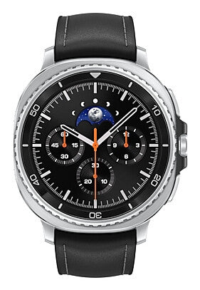 Samsung Galaxy Watch 8 Classic 3,3 cm (1.3") AMOLED 46 mm Digital 438 x 438 pixel Berøringsskærm 4G Sølv Wi-Fi GPS (satellit)