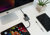 XtremeMac XWH-ACVH-13 USB grafisk adapter 3840 x 2160 pixel Grå