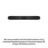 HP Poly Studio V12 USB-videobar, ingen strømforsyning