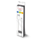 Savio CL-124 USB-kabel USB 2.0 2 m USB A Micro-USB B 0,48 Gbit/sek. Hvid