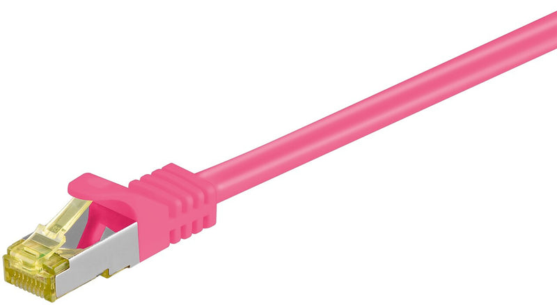 Goobay 91677 netværkskabel Magenta 30 m Cat7 S/FTP (S-STP)