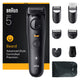 Braun BeardTrimmer 5 BT5560 skæg trimmer Batteri 40 2 cm Våd og tør Sort