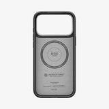 Spigen Enzo Aramid T (MagFit) mobiltelefon etui 17,5 cm (6.9") Cover Sort, Sølv