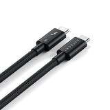 Satechi ST-YTB5100K Thunderbolt kabel 1 m 120 Gbit/sek. Sort
