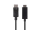 Lanberg CA-DPHD-11CC-0010-BK kabel kønsskifter DisplayPort HDMI Sort