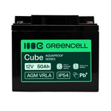 Green Cell AGM12V50AH-H UPS batteri Blybatterier (VRLA) 12 V 50 At