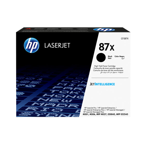 HP Original 87X LaserJet-tonerpatron med høj kapacitet, sort