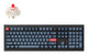Keychron V6 Max tastatur Universel USB + RF Wireless + Bluetooth QWERTZ Tysk Sort, Grå