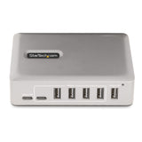 StarTech.com 10G5A2CS-USB-C-HUB interface hub USB 3.2 Gen 2 (3.1 Gen 2) Type-C 10000 Mbit/s Sølv