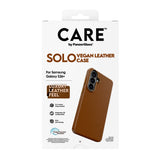 PanzerGlass CARE™ by ® Solo Case Brun m. Qi Samsung Galaxy S26+