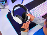 Trust GXT 489W FAYZO Headset Ledningsført Spil Sort, Hvid