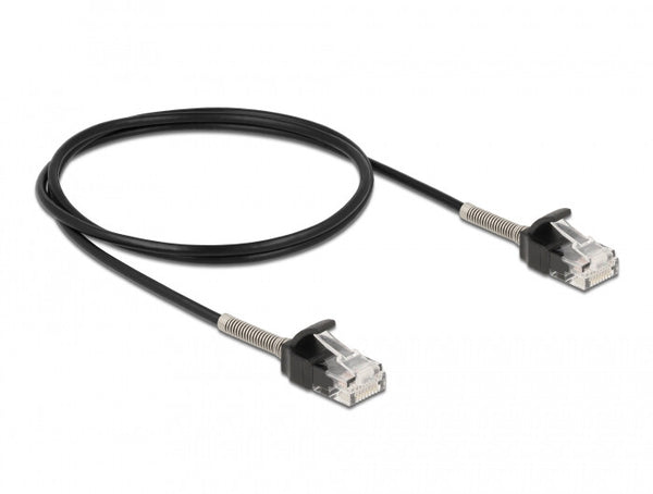 DeLOCK 87016 netværkskabel Sort 1 m Cat6a U/UTP (UTP)