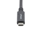 StarTech.com USB315C5C6 USB-kabel USB 3.2 Gen 1 (3.1 Gen 1) 1,8 m USB C 5 Gbit/sek. 100 W Sort