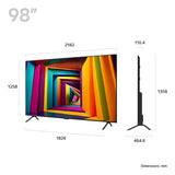 LG 98UT91006LA.AEUQ TV 2,49 m (98") 4K Ultra HD Wi-Fi Sort 500 cd/m²