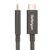 StarTech.com A40G2MB-TB4-CABLE Thunderbolt kabel 2 m 40 Gbit/sek. Sort