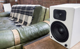 Wavemaster TWO NEO højttalersæt 60 W Hjemmebiograf Hvid Bluetooth