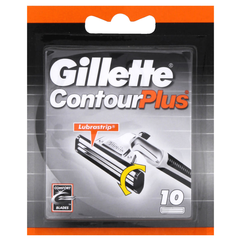 Gillette Contour Plus barberblad 10 stk Mænd